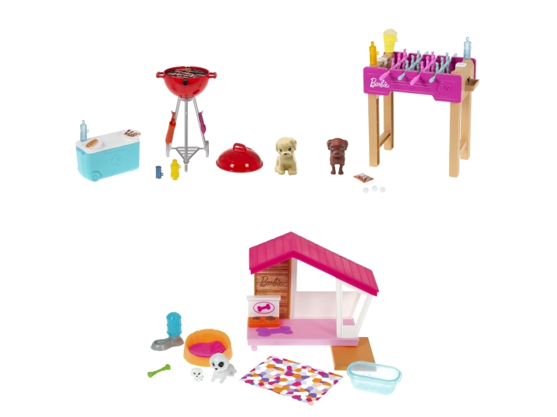 Barbie Mini Playset Pet Asst