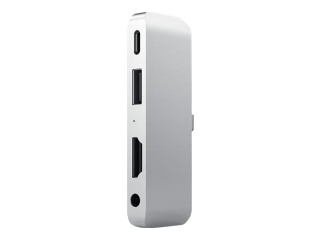Satechi Aluminum Type Mobile Pro Hub Adapter Dockingstation Usb Hdmi