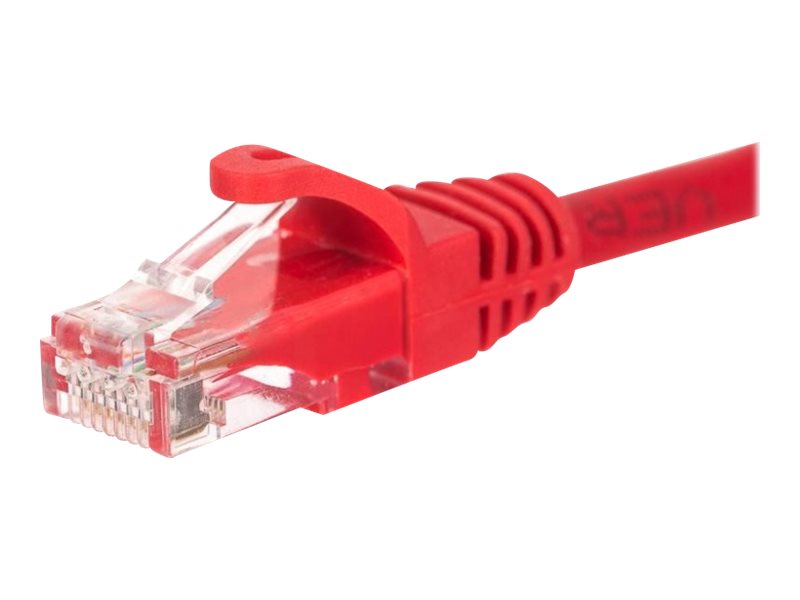 Netrack - Patchkabel - Rj-45 (Han) Til Rj-45 (Han) - 50 Cm - Utp - Cat 5E - Formet, Knastfri - Rød