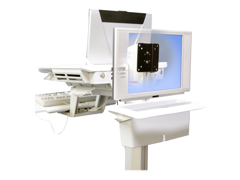 Ergotron Sv Rear Vesa Mount Kit, Schwarz, Metall, 9,1 Kg, Wand, 55,9 Cm (22"), Styleview Sv40/41/42