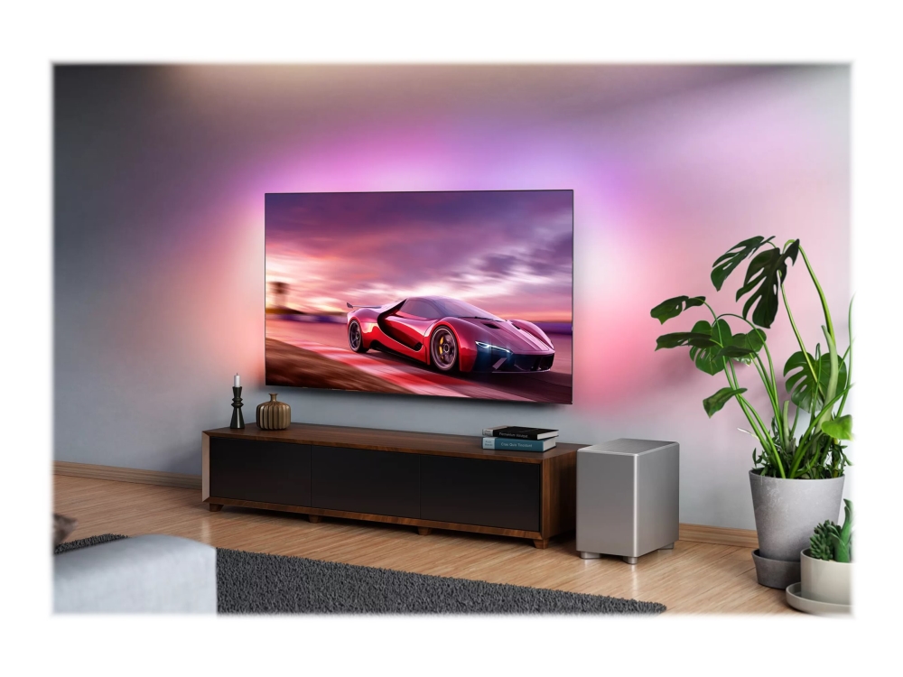 Philips TAW8506 - Subwoofer - trådløs - Wi-Fi - App-kontrolleret - 150 Watt - 8