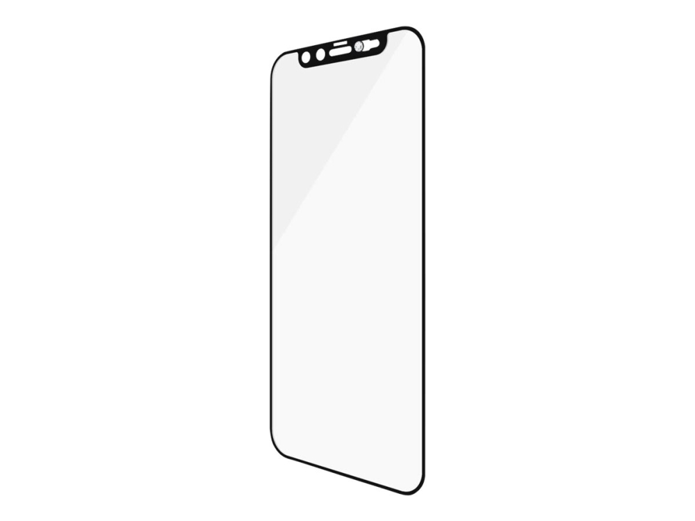Panzerglass Camslider - Skærmbeskytter For Mobiltelefon - Udsmykket Med Krystaller Fra Swarovski - Glas - Rammefarve Sort - For Apple Iphone 12 Mini