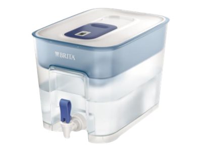 Brita Fill&enjoy Flow Water Filter Dispenser Størrelse Højde Hvid Benzin