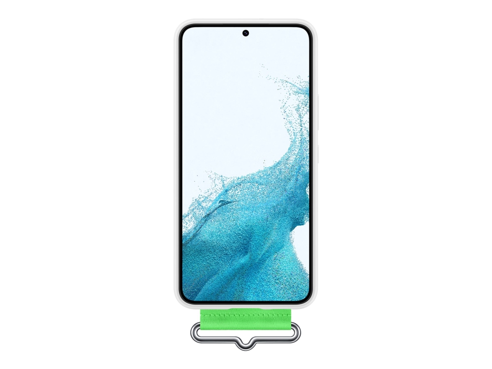 Samsung Ef Gs901 Baksidesskydd För Mobiltelefon Vit För Galaxy S22