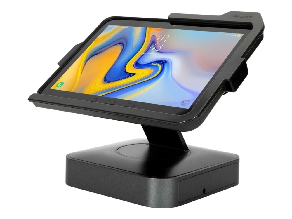 Targus Tablet Cradle Workstation Monteringssats Vagga För Surfplatta Låsbar Svart Skrivbord För Samsung Galaxy Tab Active Pro