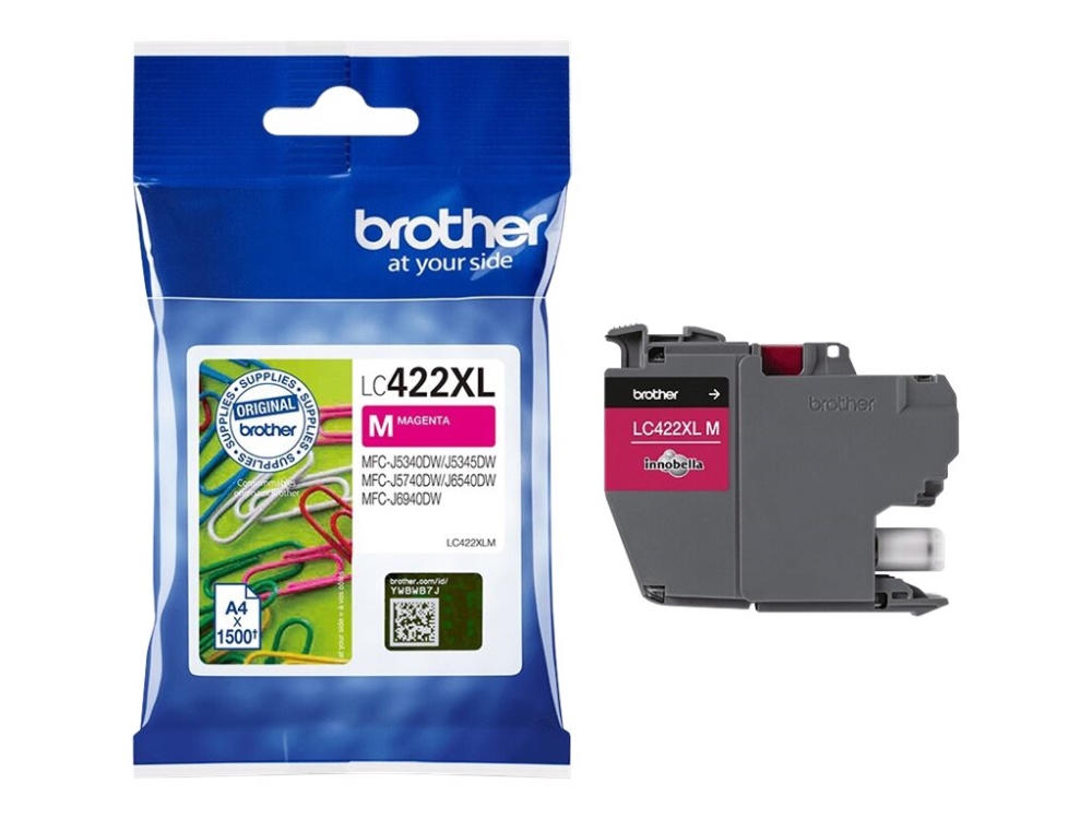 Brother LC422XLM - Magenta - original - bläckpatron | Skrivare - Bläck, toner & förbrukningsvaror - Bläck | GameStuff