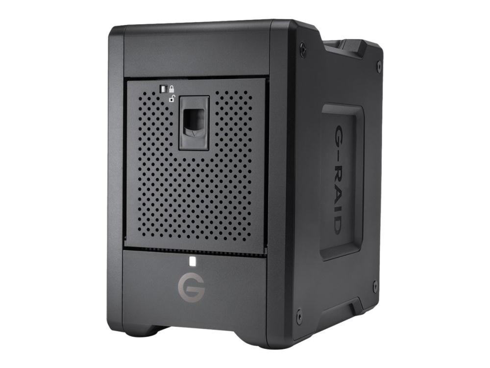 Sandisk Professional G-Raid Shuttle 4 - Harddisk-Array - 80 Tb - 4 Bays - Hdd 20 Tb X 4 - Thunderbolt 3, Usb 3.1 Gen 2 (Ekstern)