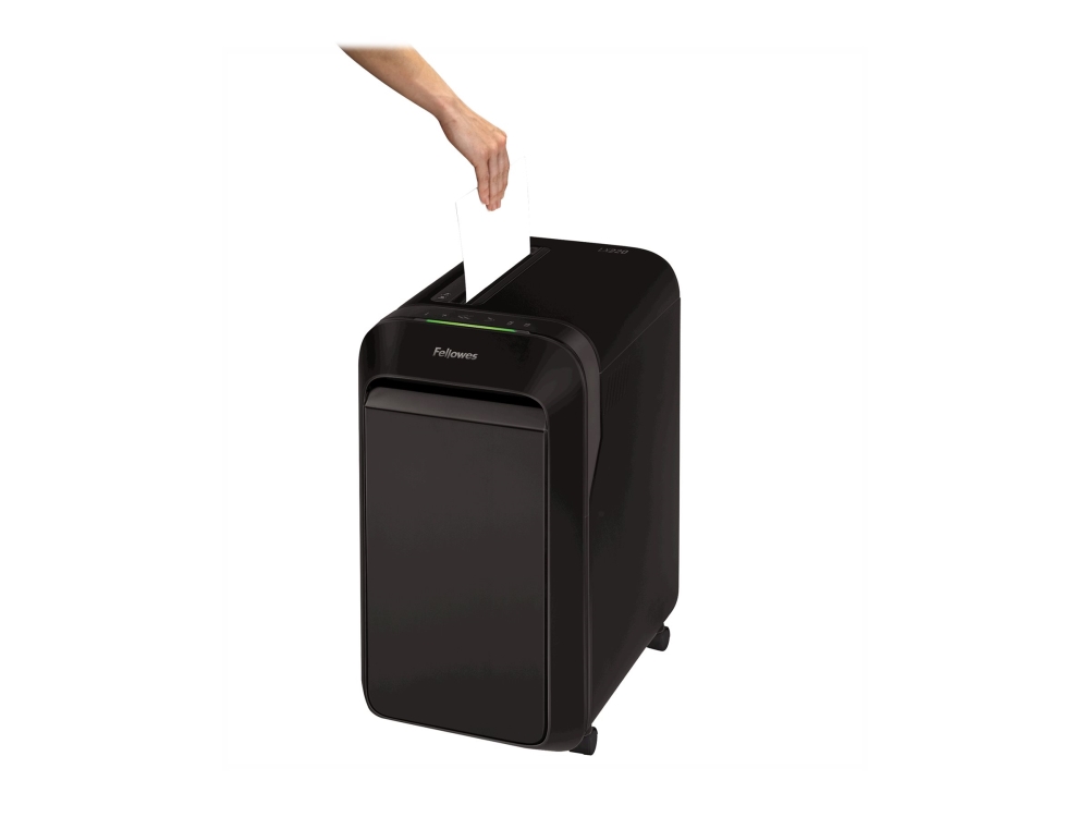 Fellowes Aktenvernichter Schwarz (Mini Cut) 230V Eu/Uk