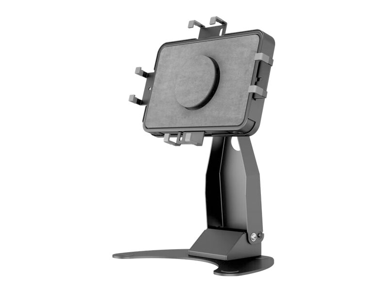 Multibrackets M - Monteringssæt (holder til skrivebord, tabletbøjle) - for tablet - låsbar - stål, gummi - sort - skærmstørrelse: 7-13 - overflademonterbar