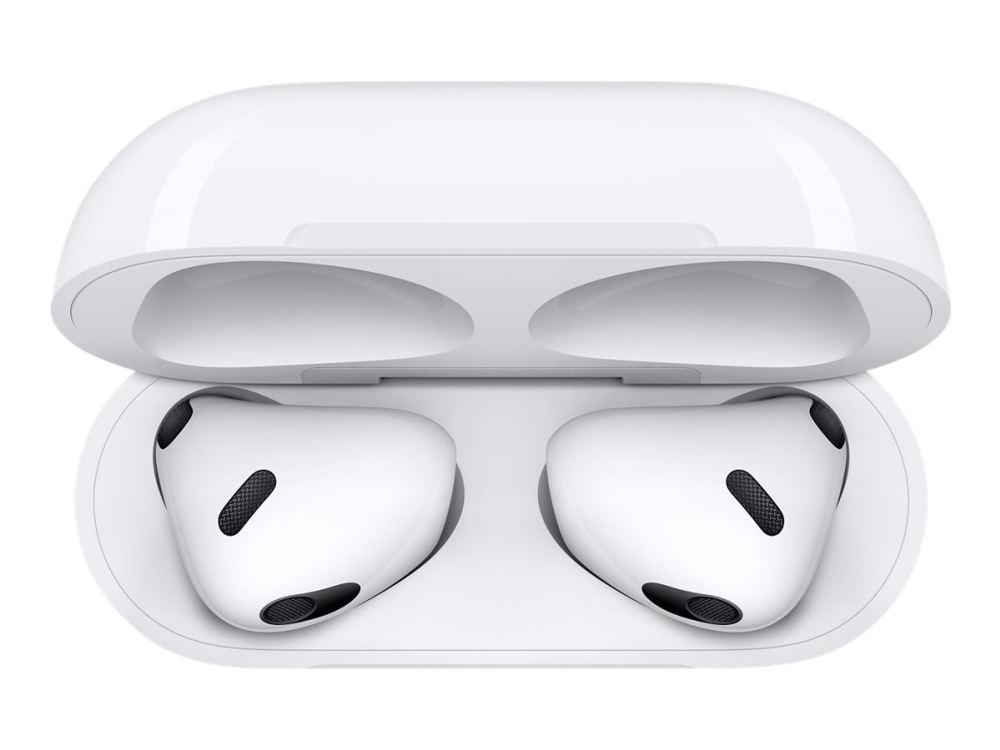 Apple AirPods with MagSafe Charging Case - 3. generation - ægte trådløse øretelefoner med mik. - ørespids - Bluetooth