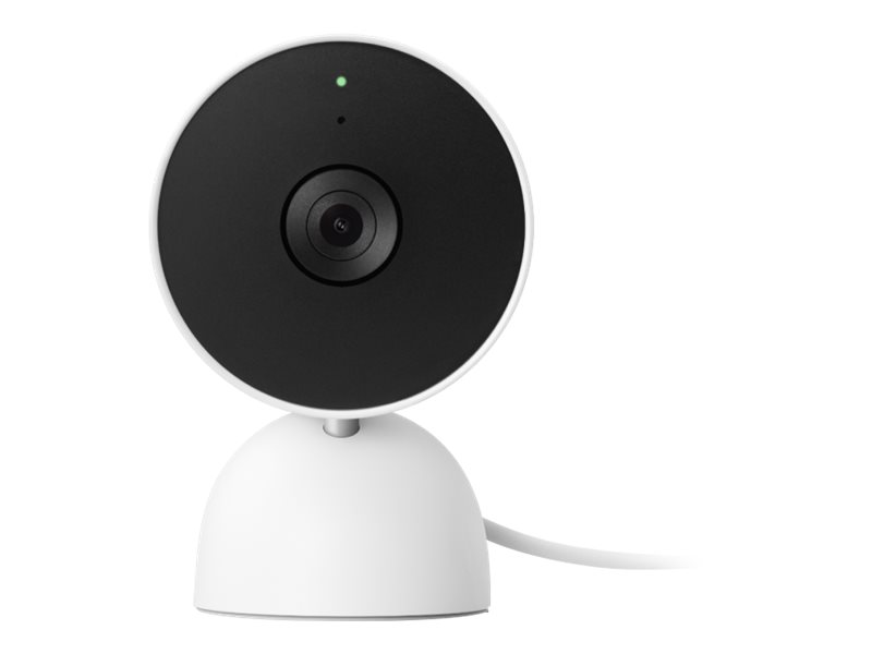 Google Nest Cam - Nätverksövervakningskamera - inomhusbruk - färg (Dag&Natt) - 2 MP - 1920 x 1080 - 1080p - ljud - trådlös - Wi-Fi - H.264 | Foto och video - Videoövervakning - Övervakningsutrustning | GameStuff