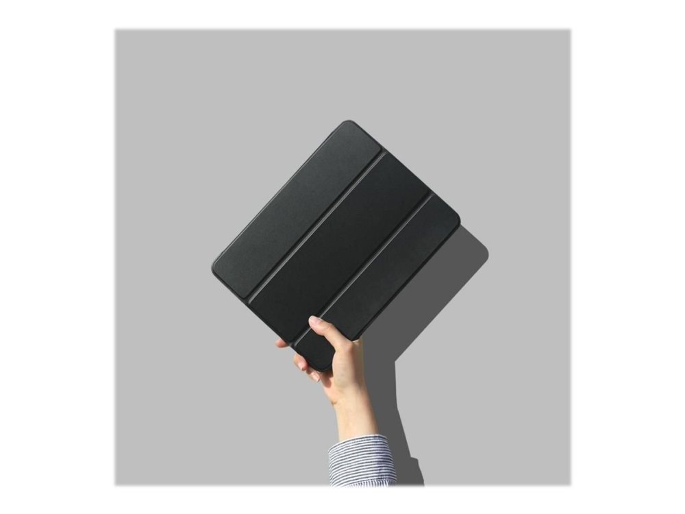 eSTUFF - Skärmskydd för surfplatta - polyuretanläder, termoplastisk polyuretan (TPU) - svart - 9.7 - för Apple iPad Air 2 | Datorer & Surfplattor - Tillbehör till surfplattor - Covers & Väskor | GameStuff