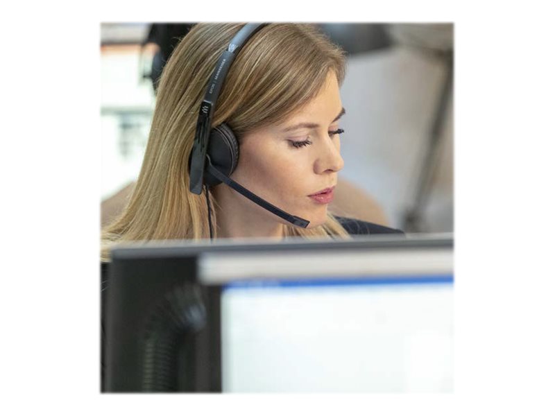 Epos Adapt 135 Usb Ii - Adapt 100 Series - Headset - På Øret - Kablet - Usb, 3,5 Mm Jackstik - Sort - Optimeret Til Uc