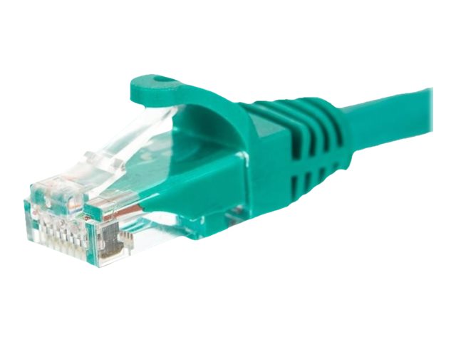 Netrack - Patchkabel - Rj-45 (Stecker) Auf Rj-45 (Stecker) - 15 M - Utp - Cat 5E - Geformt, Knotenlos - Grün