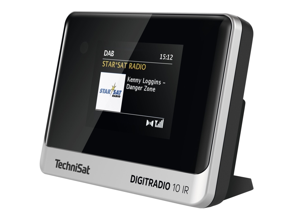 Technisat Digitradio 10 Ir - Netzwerk-Audio-Player/Dab-Radio-Tuner - Schwarz/Silber