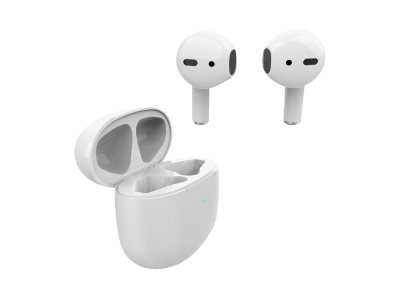 Art Bt Headset Med Mikrofon Tws Lightning Hvid
