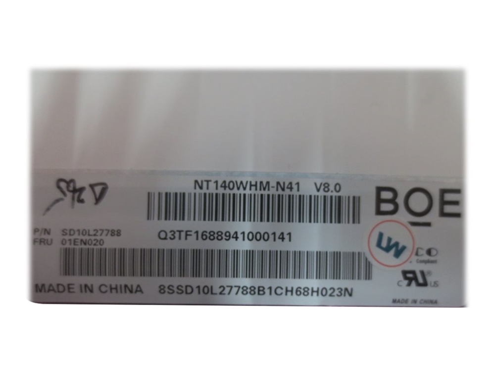 Lenovo - 14 HD tynd anti-genskin 220 nit LCD-panel