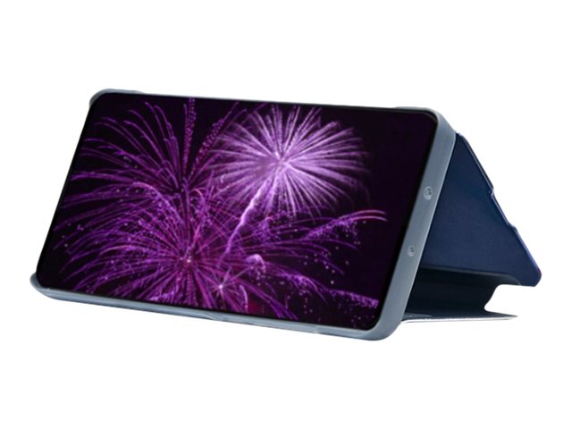 Qoltec Vikbart Fodral För Mobiltelefon Blå För Samsung Galaxy S10
