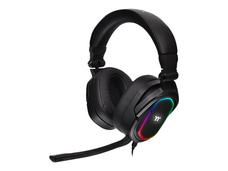 Thermaltake Argent H5 Rgb, Kabelgebunden, Gaming, 20 - 40000 Hz, 359 G, Kopfhörer, Schwarz