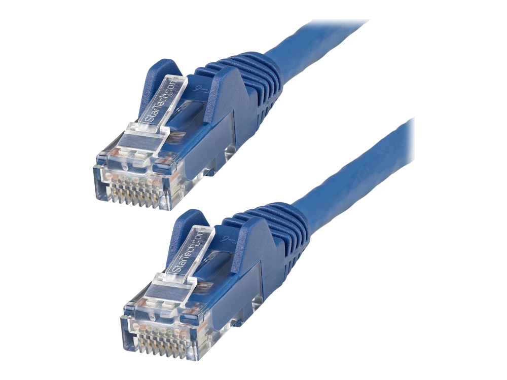 Startech.Com 7M Lszh Cat6 Ethernet Cable, 10 Gigabit Snagless Rj45 100W Poe Network Patch Cord With Strain Relief, Cat 6 10Gbe Utp, Blue, Individuall