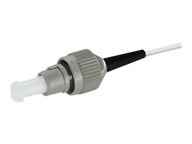 Qoltec – Rattenschwanz – Fc/Upc Einzelzustand – 3 M. - 0,9 Mm - Lichtwellenleiter - 9 / 125 Mikron - G.657.A2 - Halogenfrei - Weiß