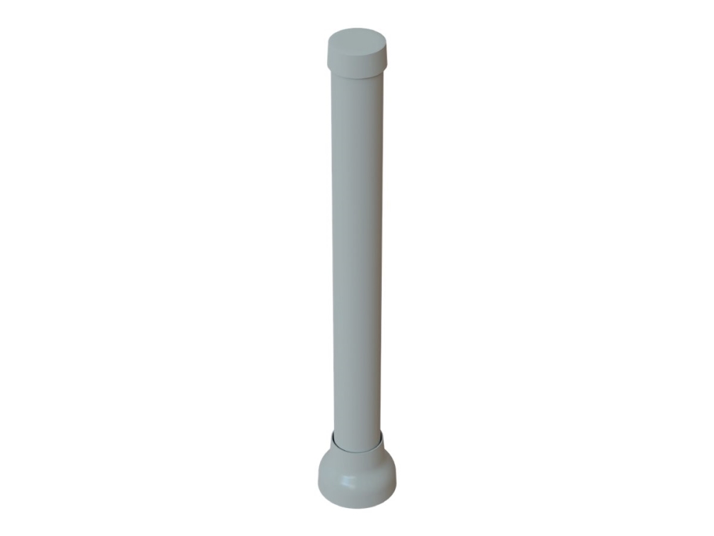 Panorama Antennas BS[G]M-6-60 - Antenne - radome - mobil - 3 dBi (til 617 - 960 MHz), 6 dBi (til 1,427 - 2,7 GHz), 5 dBi (til 3,4 - 4,2 GHz), 5 dBi (til 4,9 - 6,0 GHz) - omni-directional - Til montering på væg, skinnemontering, mast, panelmonterbar