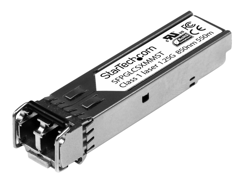 Startech.Com Cisco Glc-Sx-Mm Compatible Sfp Module, 1000Base-Sx, 1Gbe Multimode Fiber Mmf Optic Transceiver, 1Ge Gigabit Ethernet Sfp, Lc 550M, 850Nm