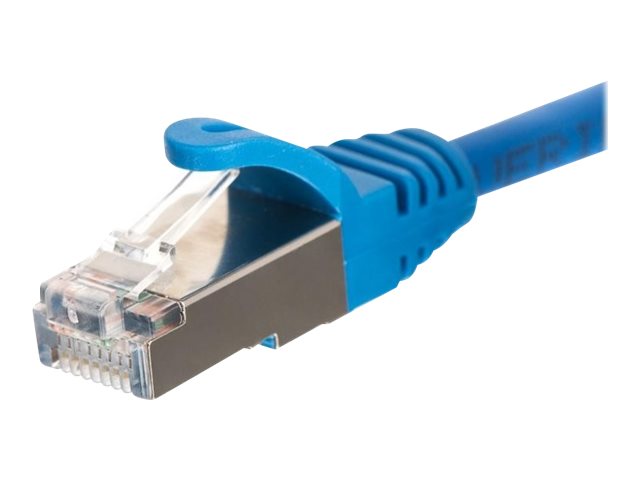 Netrack - Patchkabel - Rj-45 (Han) Bis Rj-45 (Han) - 3 M - S/Ftp - Cat 5E - Formet, Knastfri - Blå