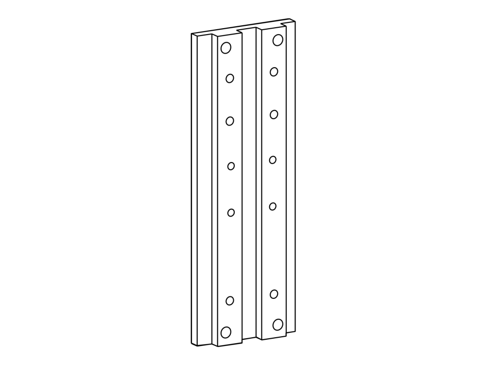 Ergotron Track Mount Bracket Kit, Aluminium, Aluminium