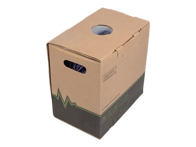 Digitus Professional - Bulkkabel - 305 M - Foldet Uskærmet Snoet Par (F/Utp) - Cat 6 - Halogenfri, Solid - Lilla, Ral 4005