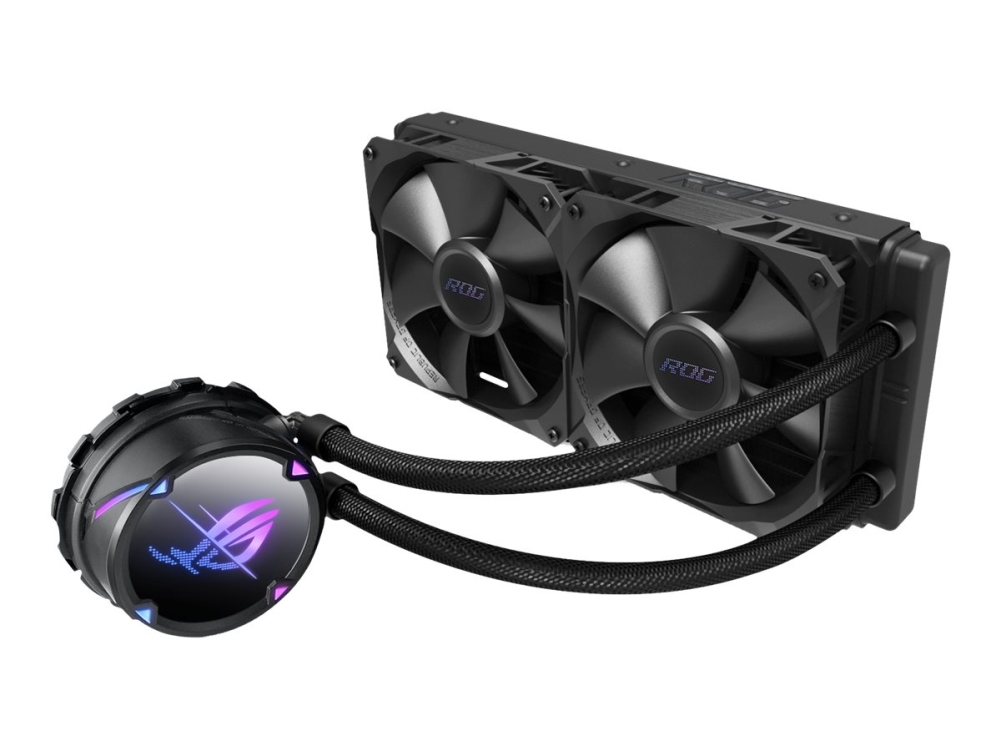 Asus Rog Strix Lc Ii 240, All-In-One-Flüssigkeitskühler, 12 Cm, 137,5 M³/H, Schwarz