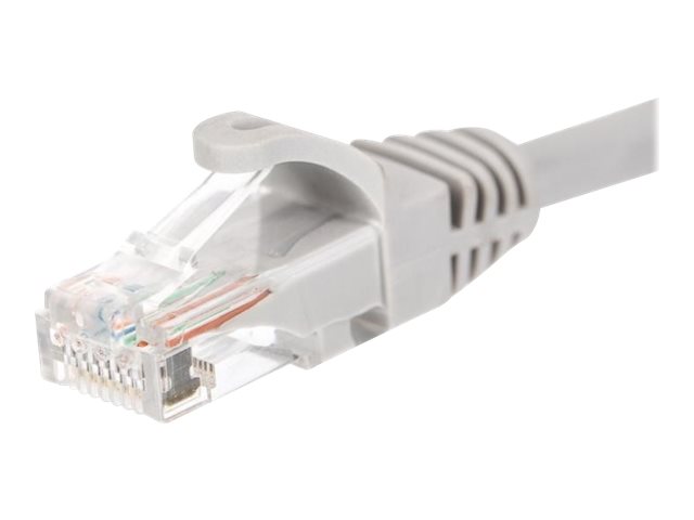 Netrack - Patchkabel - Rj-45 (Han) Bis Rj-45 (Han) - 2 M - Utp - Cat 6 - Formet, Knastfri - Grå