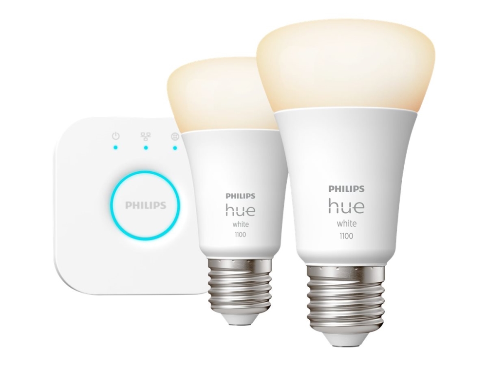 Philips Hue White Starter Kit | Smart belysning - E27 Smarta Lampor | GameStuff