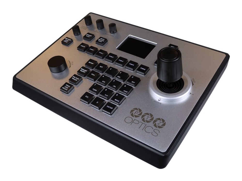 Ptzoptics - Cctv Kamera Fjernbetjening - Display - Lcd - Kabel