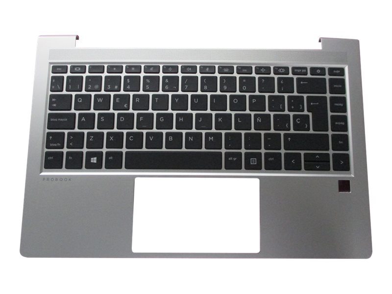 HP - Notebooks udskiftningstastatur - bagbelyst - spansk - med topdække - for ProBook 440 G8 Notebook, 445 G8 Notebook