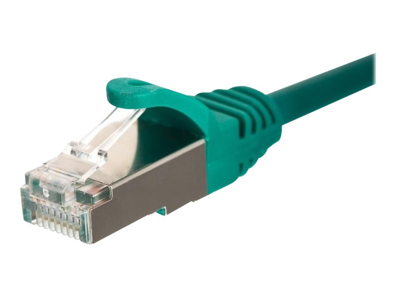 Netrack - Patchkabel - Rj-45 (Stecker) Auf Rj-45 (Stecker) - 10 M - S/Ftp - Cat 5E - Geformt, Knotenlos - Grün