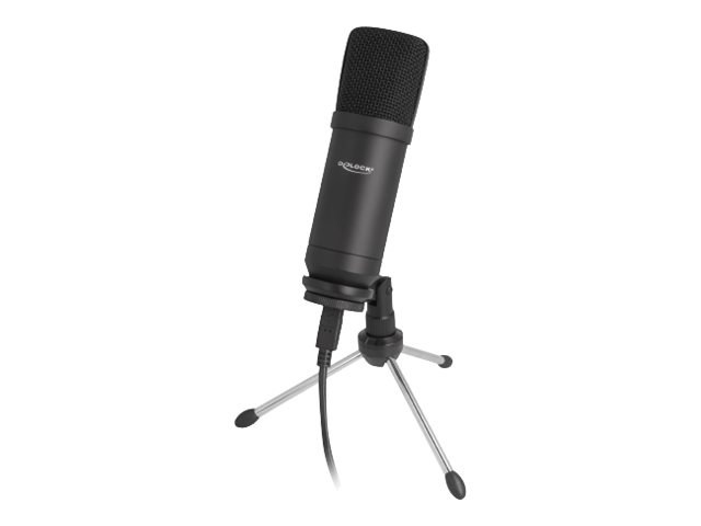 Delock - Mikrofon - Usb - Sort