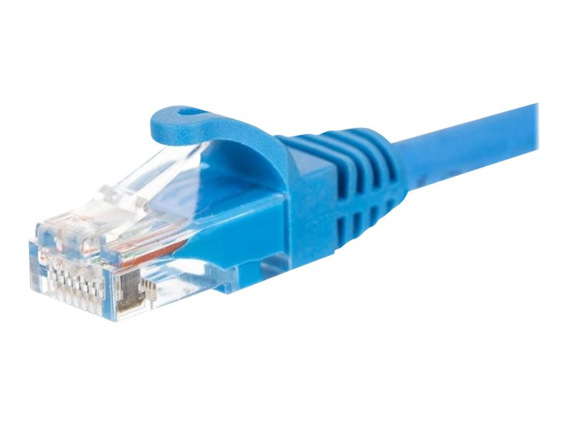 Netrack - Patchkabel - Rj-45 (Han) Bis Rj-45 (Han) - 5 M - Utp - Cat 6 - Formet, Knastfri - Blå