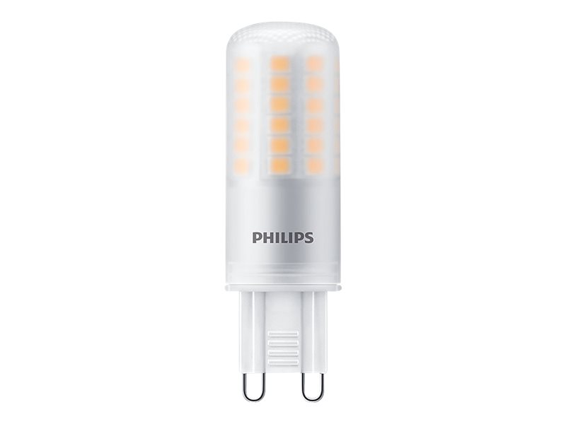 Philips - LED-glödlampa - form: kapsyl - G9 - 4.8 W (motsvarande 60 W) - klass E - varmt vitt ljus - 2700 K | Belysning - Ljuskälla - G9 Ljuskälla | GameStuff