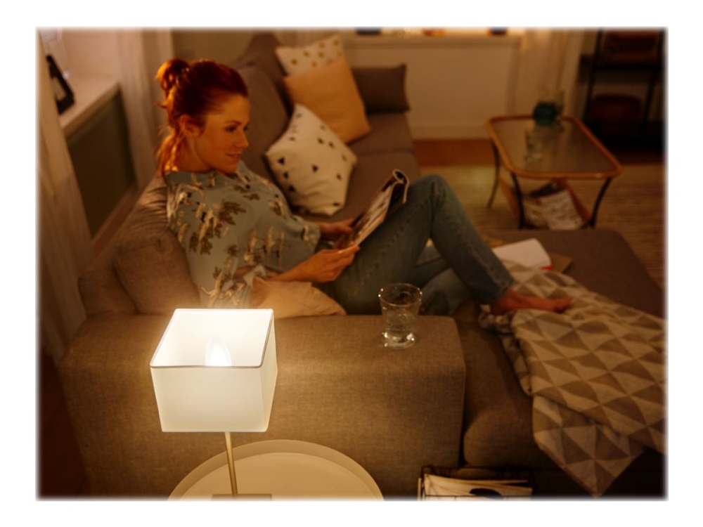 Philips Hue White And Color Ambiance Candle - E14 Smart Bulb - (2-Pack) - White And Colored Light - Instant Control Via Bluetooth - Control With App