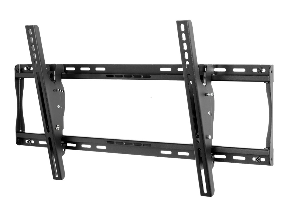 Peerless Universal EPT650 - Monteringssats (väggplatta) - för platt panel - stainless steel - svart - skärmstorlek: 32-55 - monteringsgränssnitt: 600 x 400 mm | Datortillbehör - Bildskärmar & Tillbehör - Fästen | GameStuff