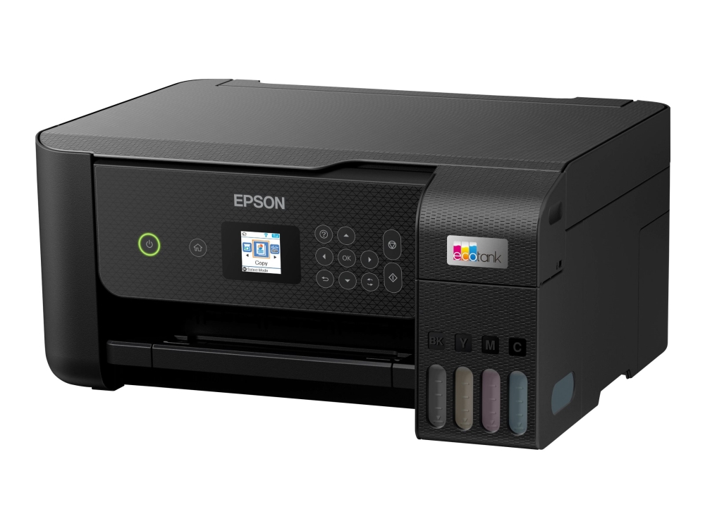 Cosmic hane drikke Epson EcoTank ET-2825 - Multifunktionsprinter - farve - blækprinter - kan  genopfyldes - A4 (medie) - op til 10 spm (udskriver) - 100 ark - USB, Wi-Fi  - sort