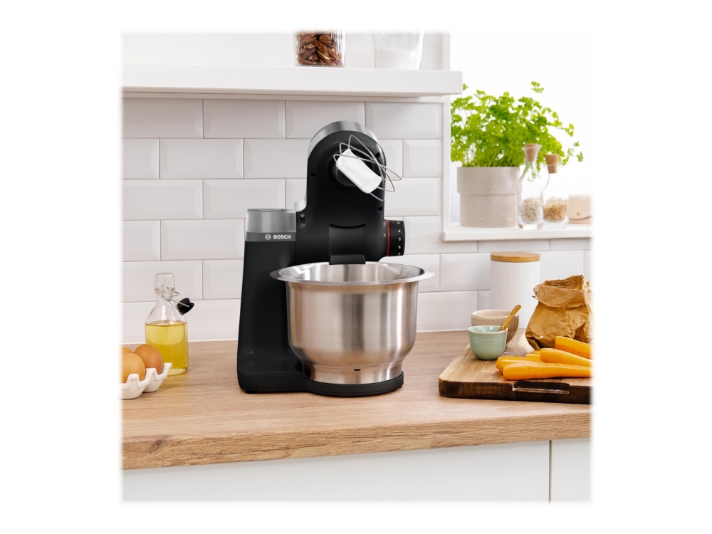 Bosch Mum Serie 2 Mums2vm00 - Køkkenmaskine - 900 W - Sort/ Sølv