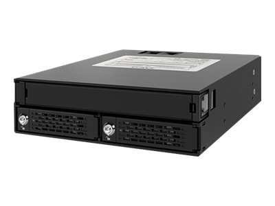 Icy Dock Mb994iko-3Sb, Schwarz, Aluminium, Metall, 15 Mm, 1 Lüfter, 4 Cm, 12 Gbit/S