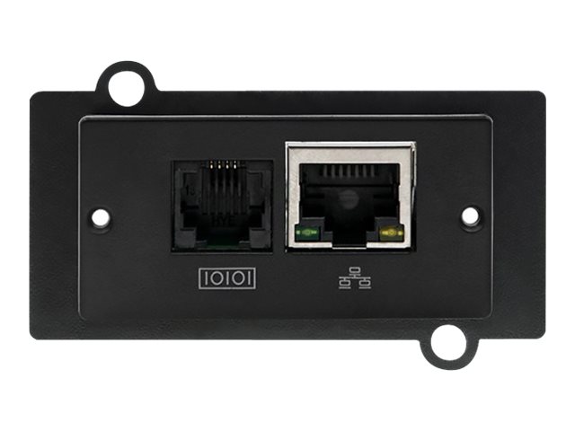 Qoltec Snmp Module For Uninterruptible Power Supply - Adapter For Fjernadministration - 10/100 Ethernet X 1 - For P/N: 53042, 53043, 53044, 53920, 53