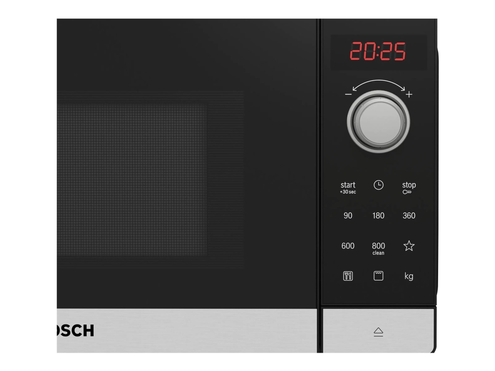 Bosch Serie | 2 FEL023MS2 - Mikrobølgeovn med grill - 20 liter - 800 W - rustfrit stål