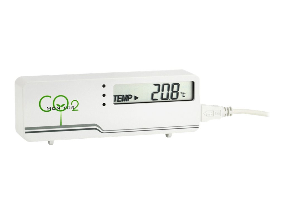 TFA AIRCO2NTROL MINI - Termo-CO2 måler - digital - hvid