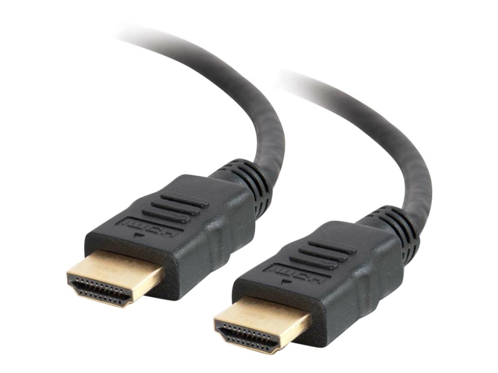 C2g 8Ft 4K Hdmi Cable With Ethernet - High Speed Hdmi Cable -M/M - Hdmi-Kabel Med Ethernet - Hdmi Han Til Hdmi Han - 2.44 M - Afskærmet - Sort