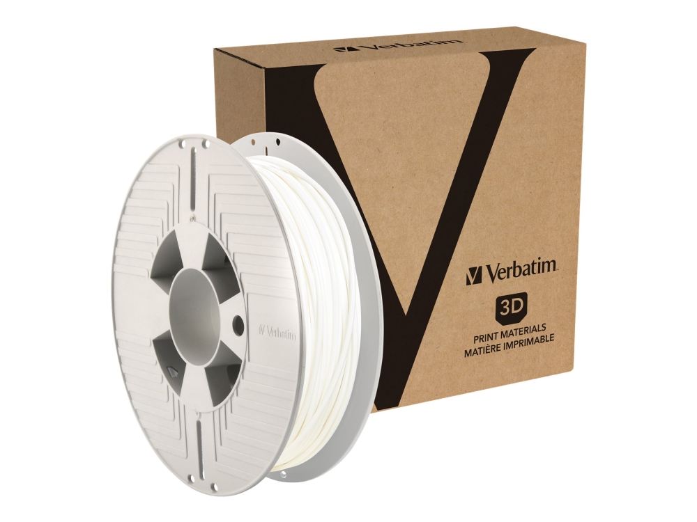 Verbatim Tefabloc - Hvid - 500 g - 71 m - hvid - TPE-filament (3D)