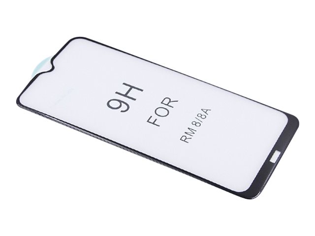 Qoltec Premium Tempered Glass 6d Full Covered Skarmskydd För Mobiltelefon Glas 6.22  " Ramfarg Svart För Xiaomi Redmi 8